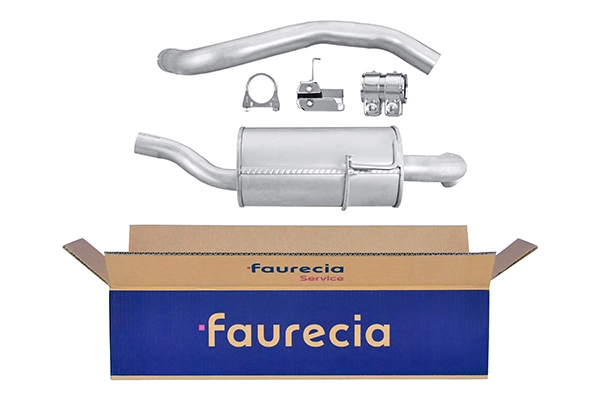Silenciador trasero para Renault Scenic III JZ0, JZ1