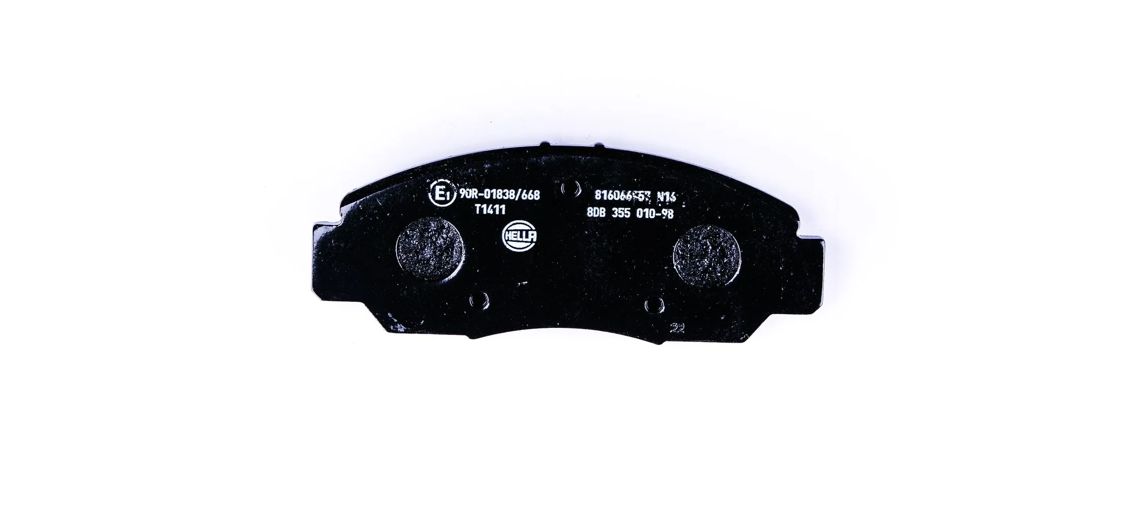 8DB355010981 HELLA Pastillas delanteras