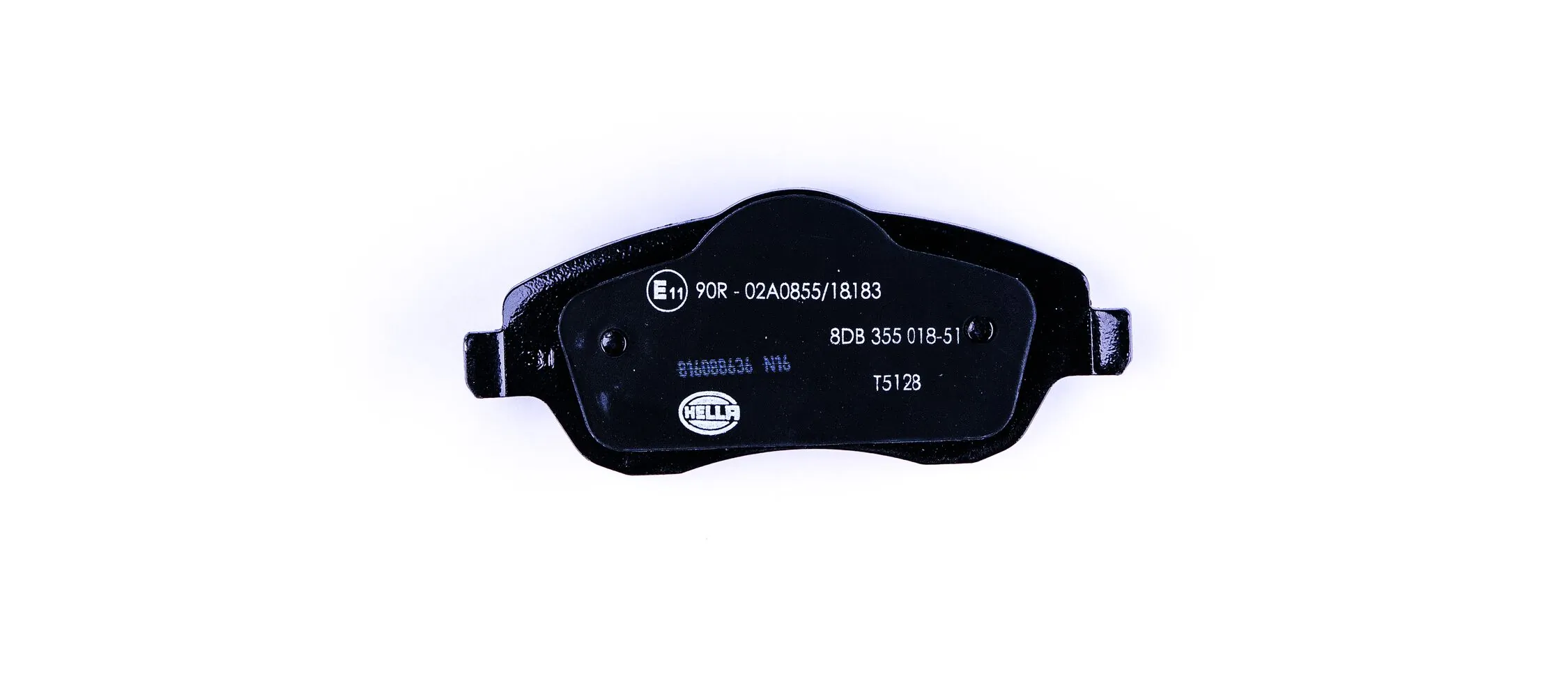 8DB355018511 HELLA Pastillas delanteras