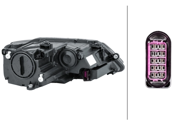 Faros para Volkswagen Jetta VI 162, 163, AV3, AV2, AY2, AY3