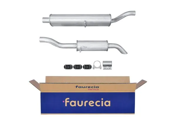 Silenciador trasero para Chrysler Voyager II GS 