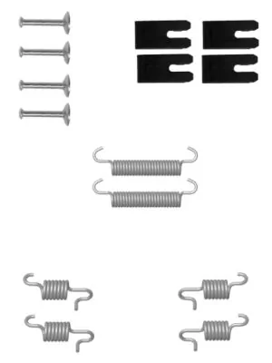 Kit de montaje de zapatas de freno traseras 0440850000 Toyota