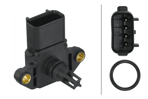 6PP009400381 HELLA Sensor de presión de sobrealimentación