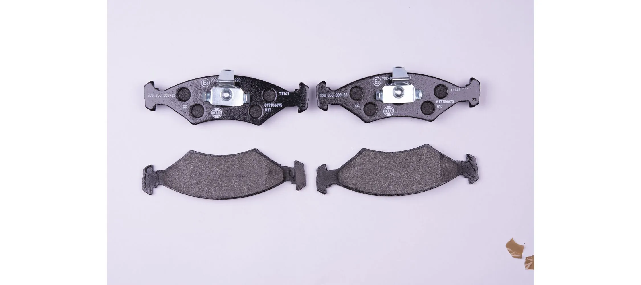  Pastillas de freno delanteras Ford Fiesta 