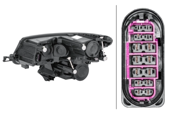 Luz derecha para Skoda Kodiaq I NS6, NS7, NV7
