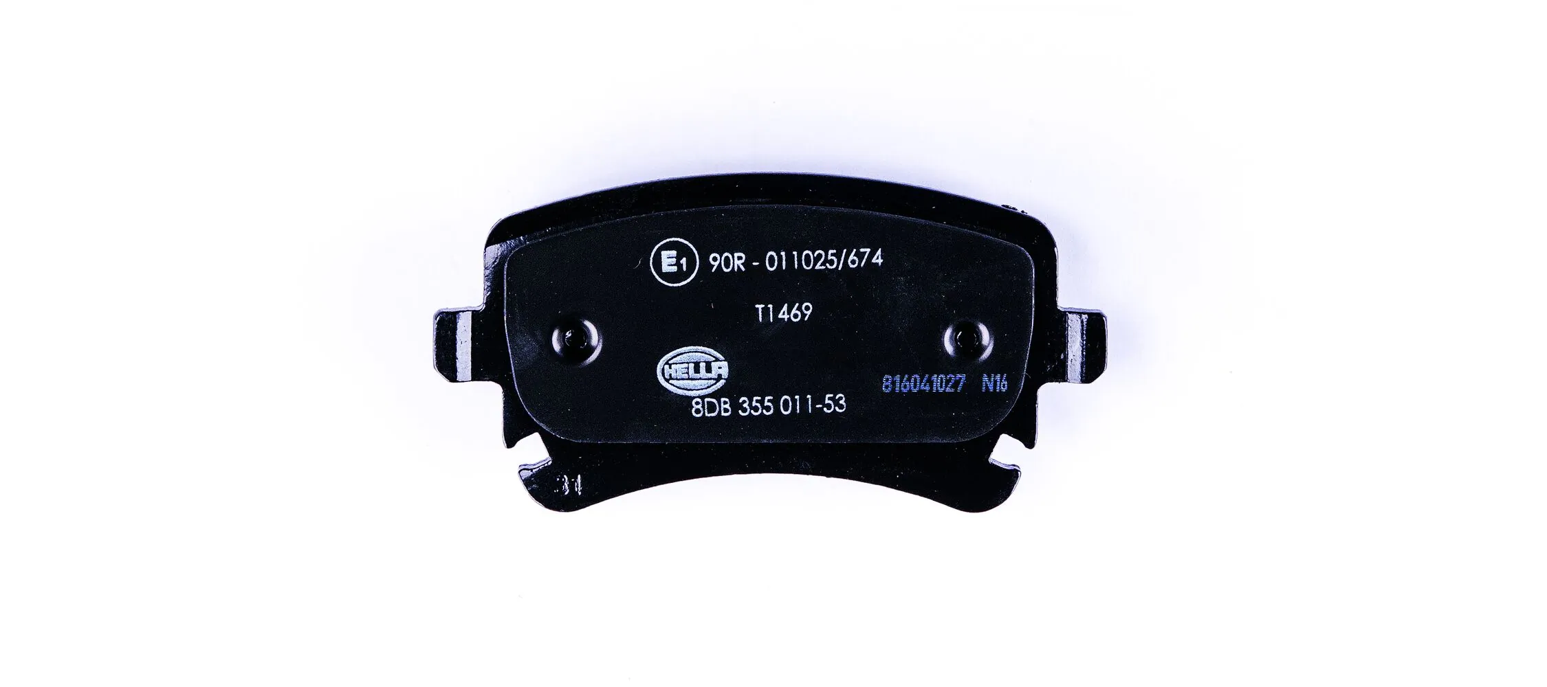 8DB355011531 HELLA Pastillas freno traseras