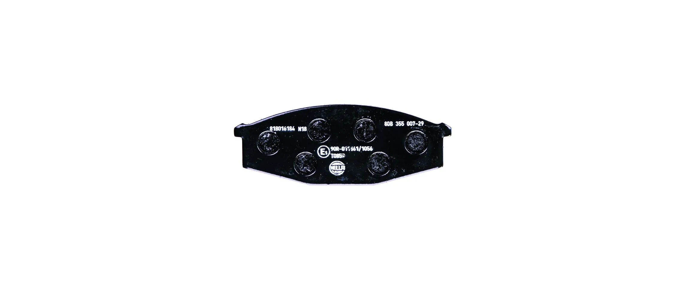 8DB355007291 HELLA Pastillas delanteras