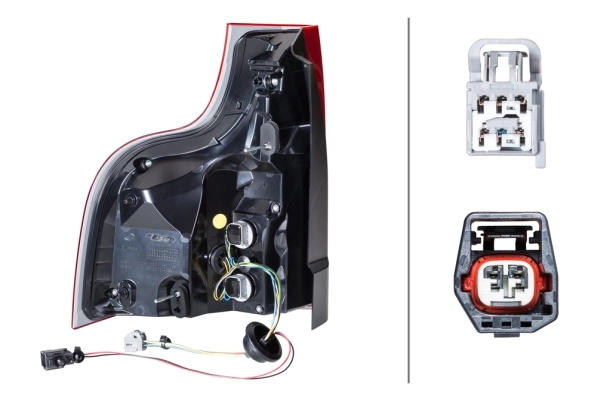 2SK011065041 HELLA Piloto trasero derecho
