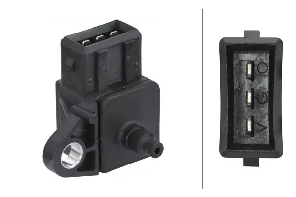 6PP009400321 HELLA Sensor, presión colector de admisión 