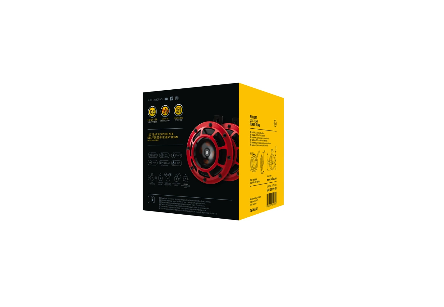 Comprar 3AG003399801 HELLA Claxon