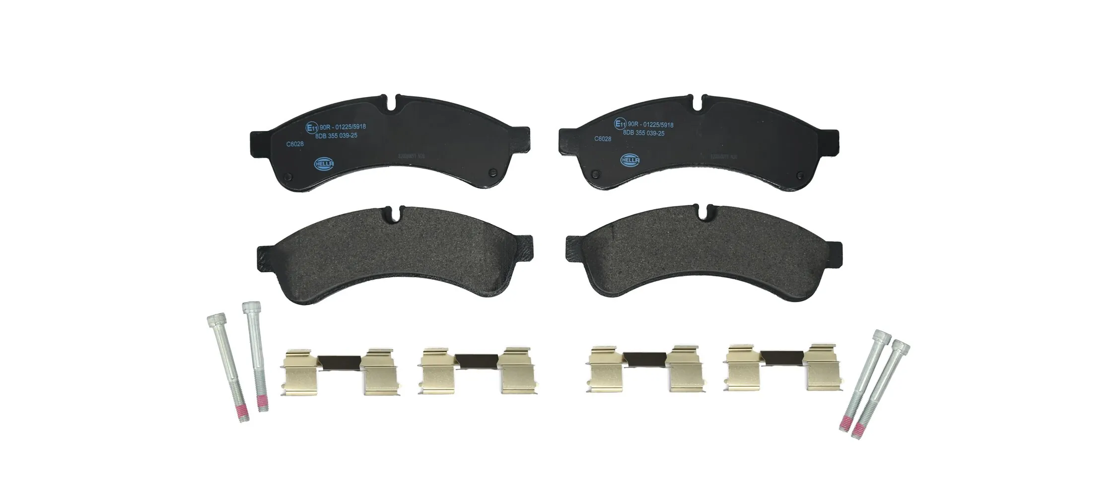 Pastillas de freno traseras 42555633 Hyundai/Kia
