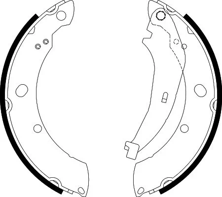 Zapatas de freno 5140710A Chrysler