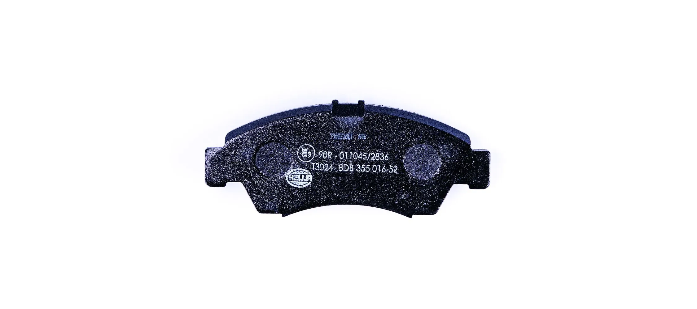 8DB355016521 HELLA Pastillas delanteras