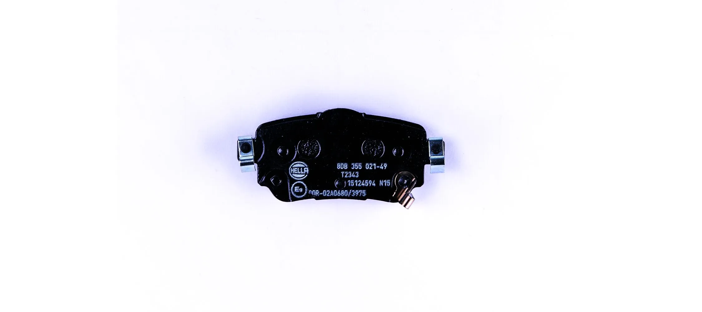 8DB355021491 HELLA Pastillas freno traseras