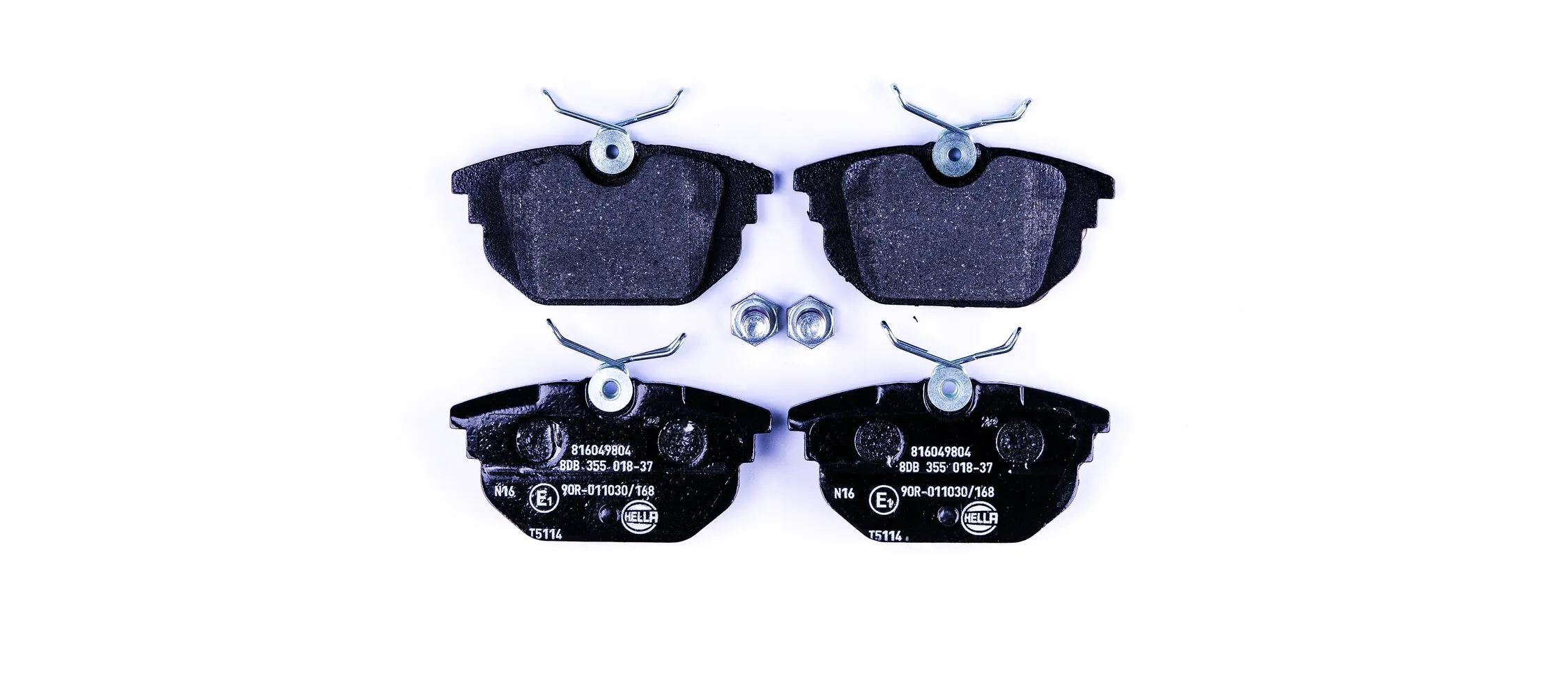  Pastillas de freno traseras Fiat Bravo 1