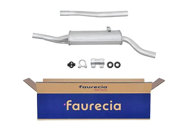 Silenciador trasero para Volkswagen Polo 86C