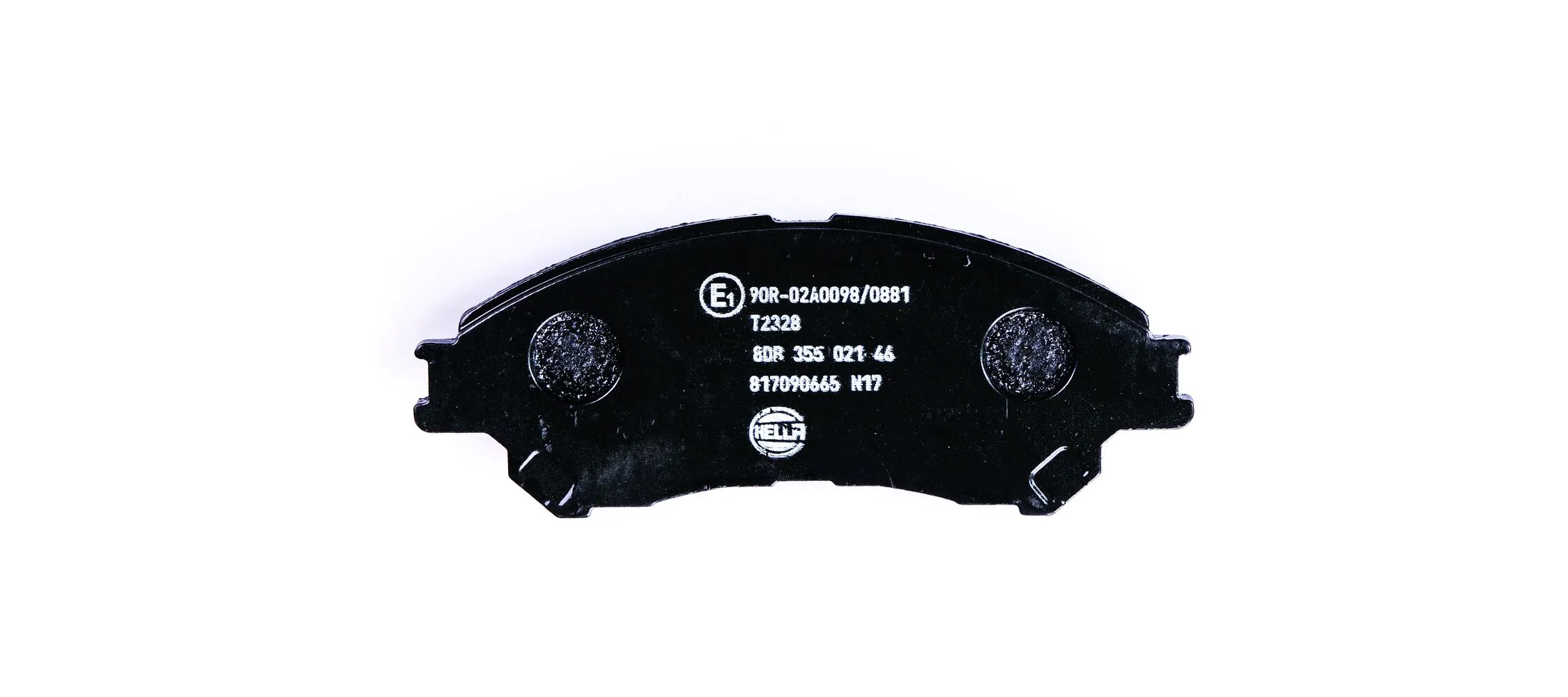 8DB355021461 HELLA Pastillas delanteras