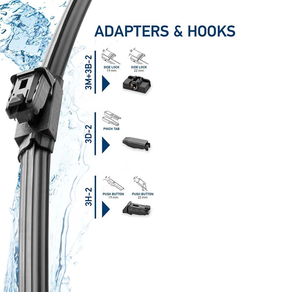 Limpiaparabrisas delantera HELLA 9XW358164071