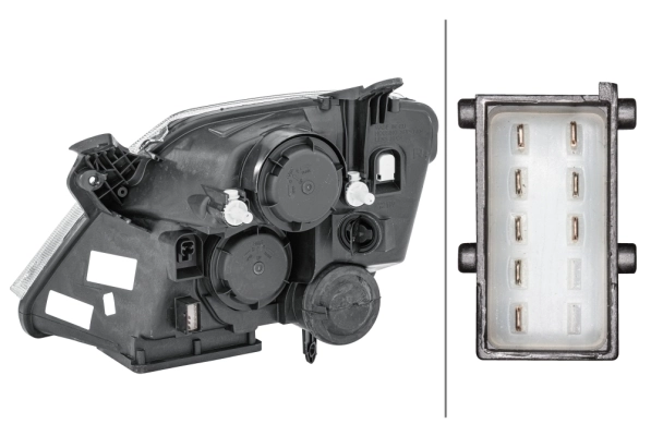 Faro derecho Peugeot/Citroen 93175365 precio, desde 45,01 EUR