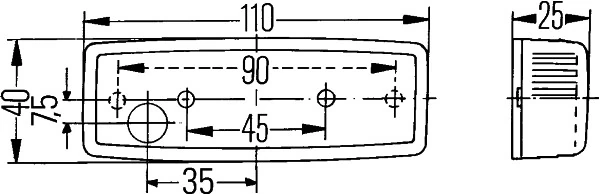 2PS006717031 HELLA Luz intermitente