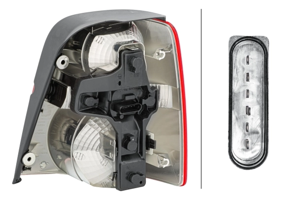 2VP008759051 HELLA Piloto trasero izquierdo