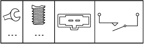 Interruptor de embrague XKB500090 Land Rover