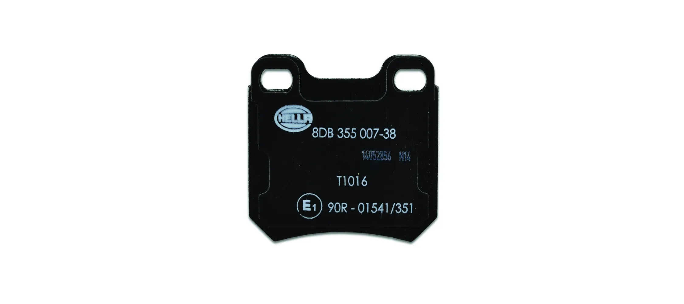 8DB355007381 HELLA Pastillas freno traseras