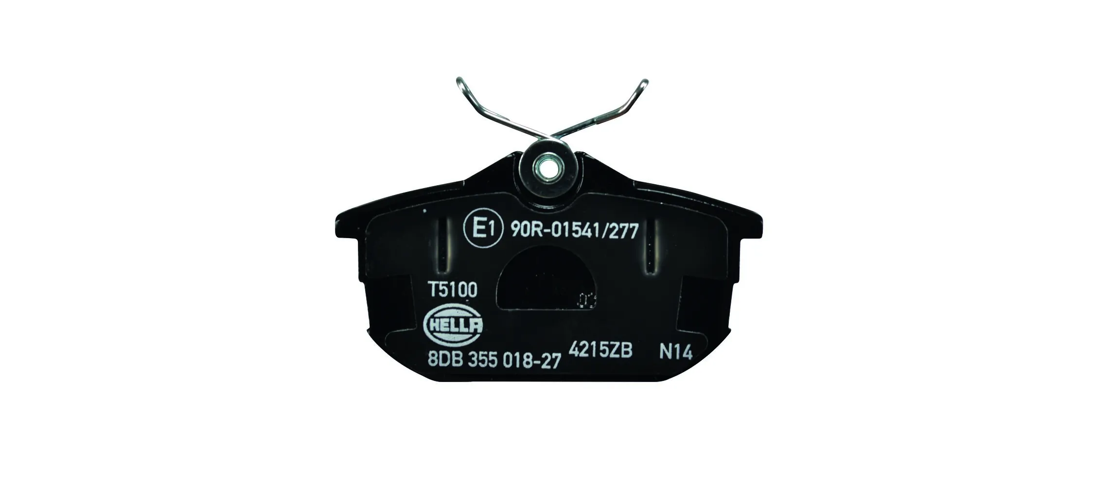 8DB355018271 HELLA Pastillas freno traseras