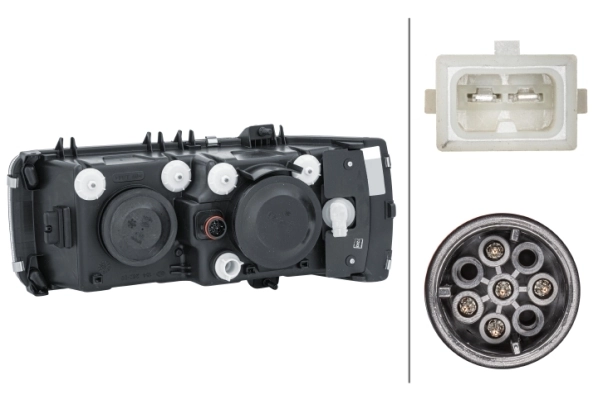 Faro delantero derecho DAF 105 XF