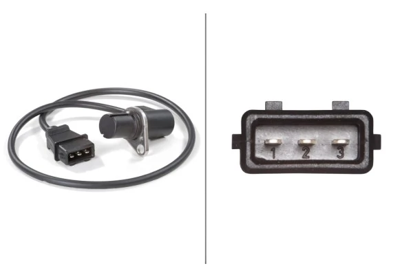 Sensor de posición del cigüeñal para Volkswagen Passat B3, B4 3A5, 351, 315