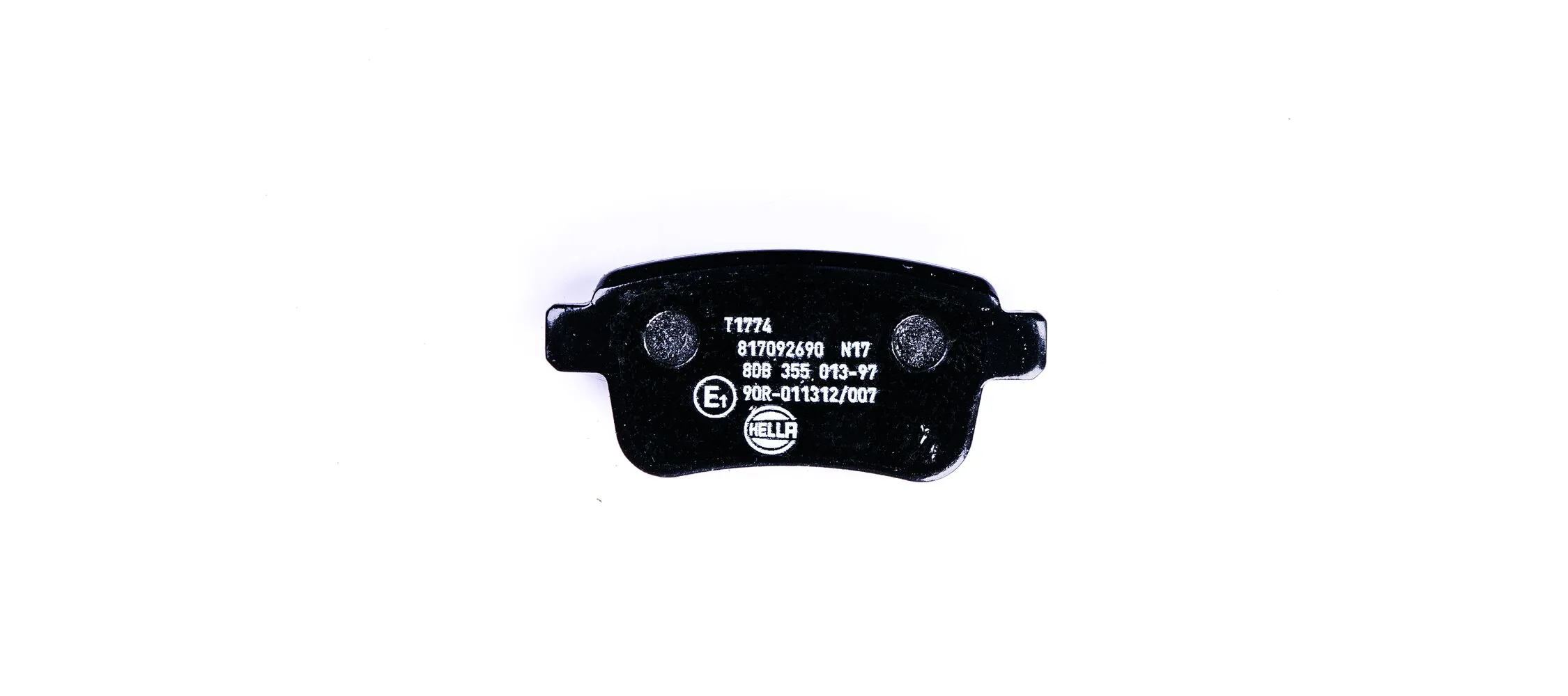 8DB355013971 HELLA Pastillas freno traseras