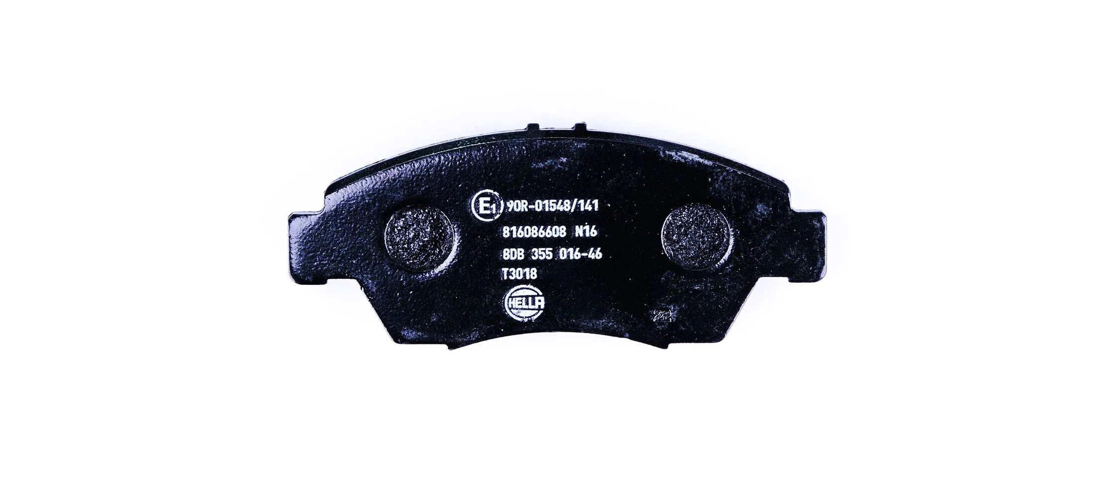 8DB355016461 HELLA Pastillas delanteras