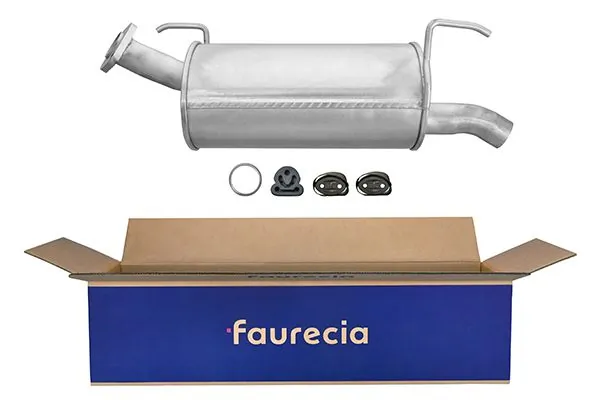 Silenciador trasero para Nissan Almera V10
