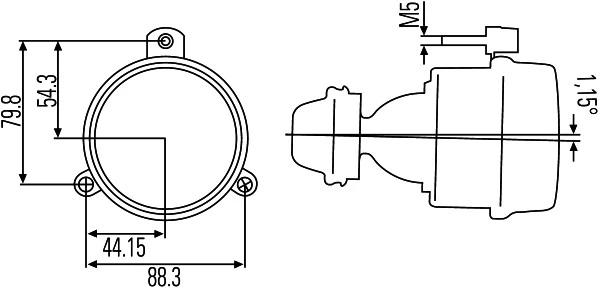 70305320 Volvo Faro antiniebla