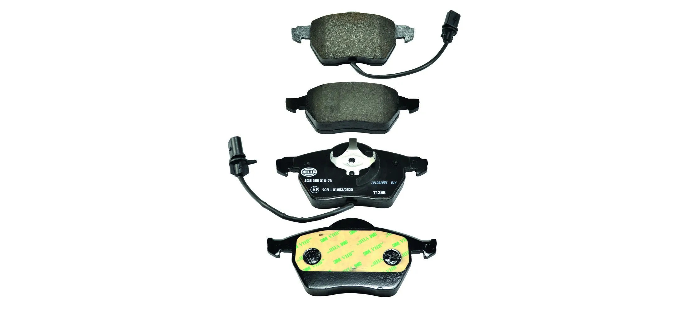 Comprar Pastillas de freno delanteras de disco Skoda SuperB I 3U4 a bajo precio