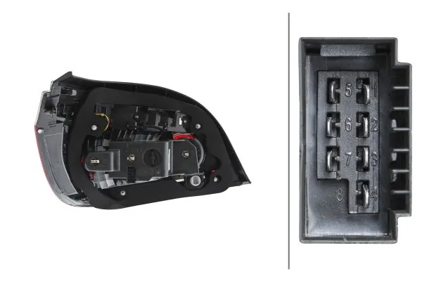Piloto trasero derecho para BMW 5  E60