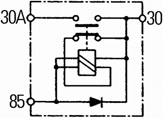6EK008776051 HELLA Interruptor de batería