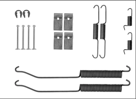Comprar Juego de montaje, zapatas de freno traseras Navara D40
