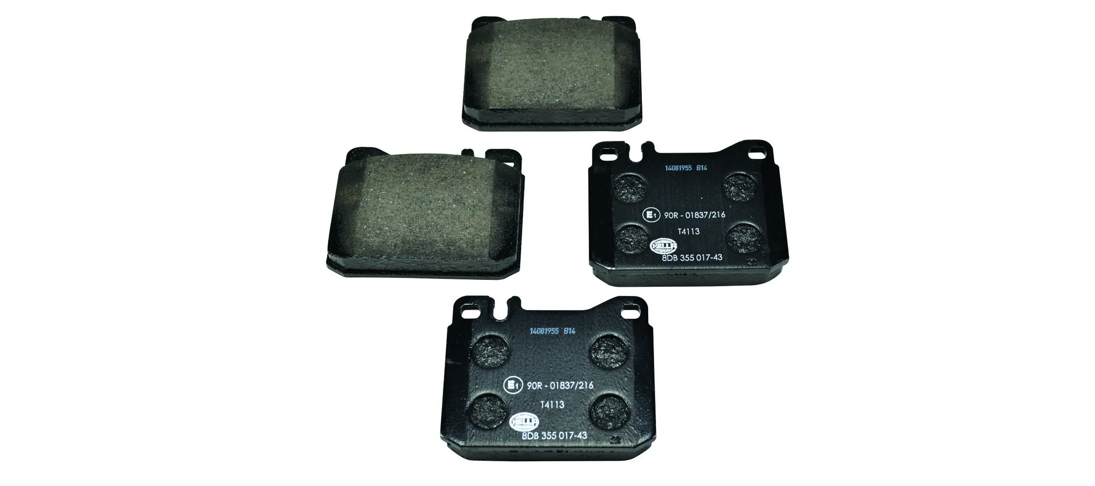 Pastillas de freno delanteras para Mercedes S  (W126)