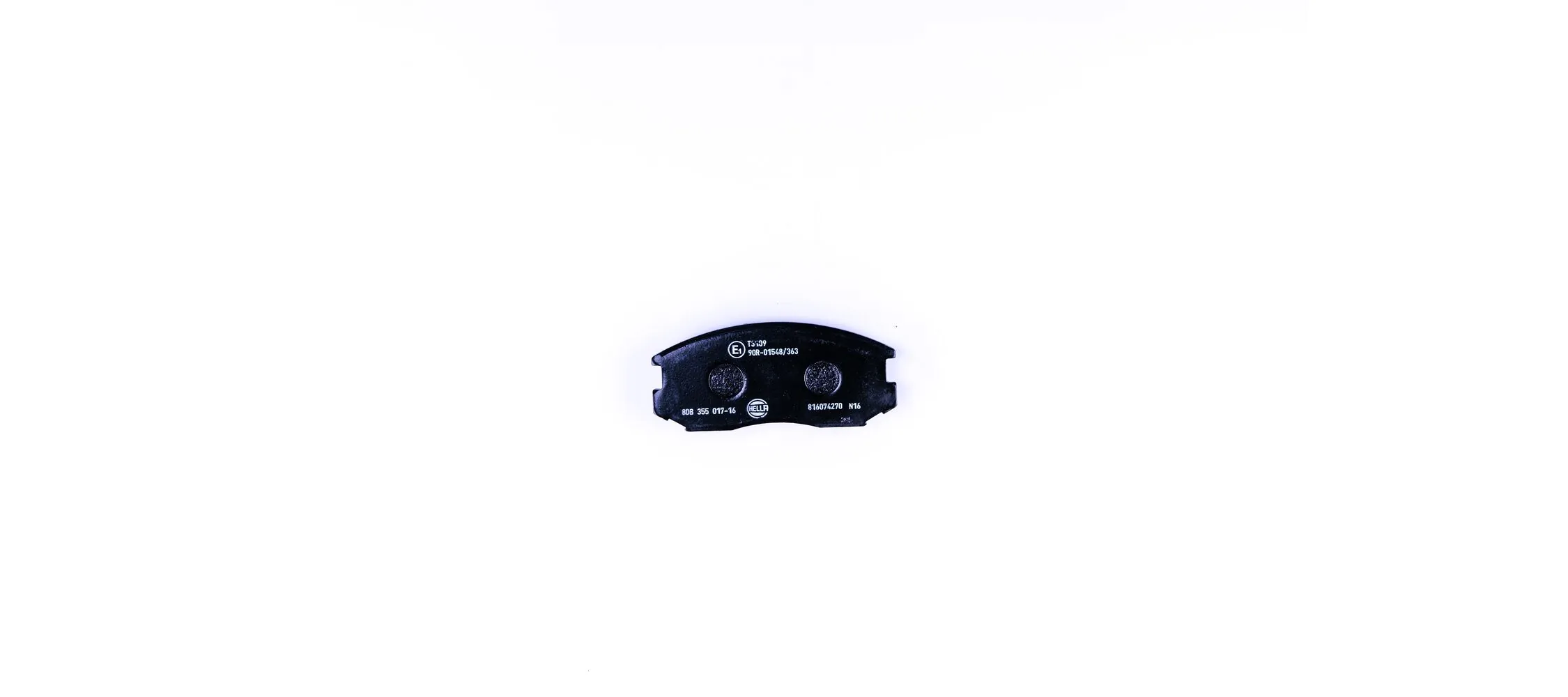 8DB355017161 HELLA Pastillas delanteras