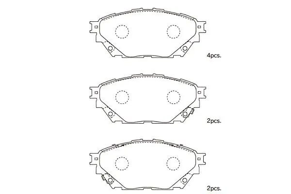 Pastillas freno delanteras Mitsubishi ML225275 precio, desde 60,73 EUR