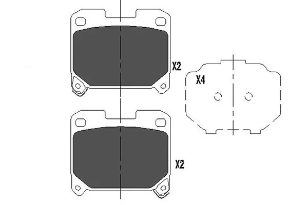 Pastillas traseras Toyota SUPRA  liftback comprar en España