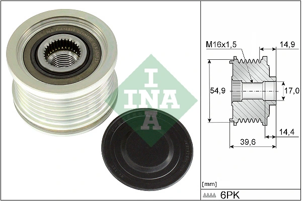 Comprar Polea del alternador KIA Sorento IV MQ4, MQ4A a bajo precio