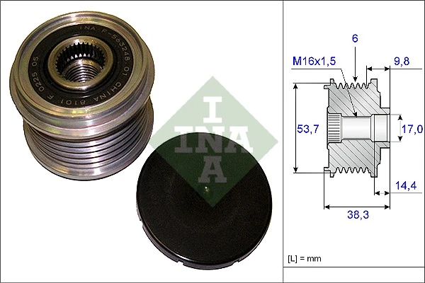 Comprar Rueda libre del alternador 1  F21