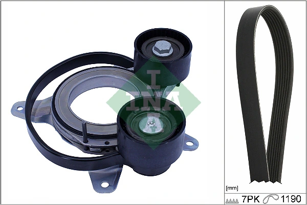 Correa de transmisión para Volvo S60 III (224)