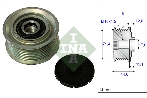 Comprar Polea del alternador Mercedes Benz Truck TRUCK ATEGO II  a bajo precio