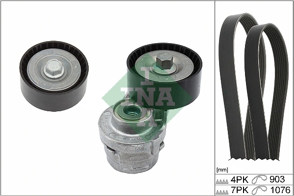 Comprar Correa de accesorios, juego Fiat Ducato II 244 a bajo precio