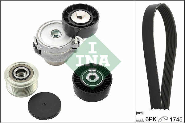 Correa de transmisión, completo para Land Rover Freelander II L359