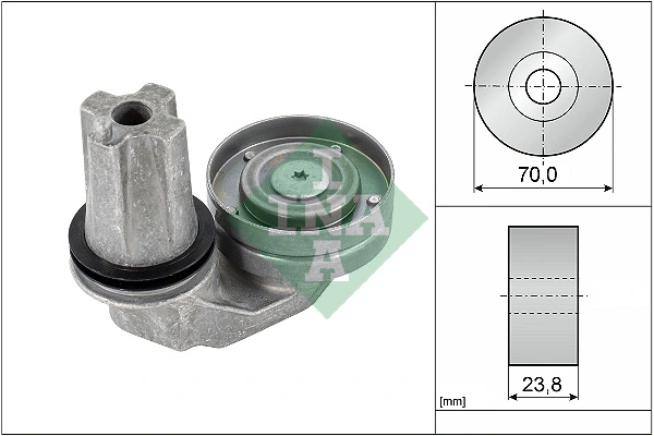 Comprar Tensor de correa de accesorios Land Rover Range Rover I L320 a bajo precio