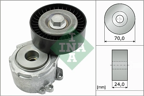 Tensor de correa poli V para Fiat Ducato 230L